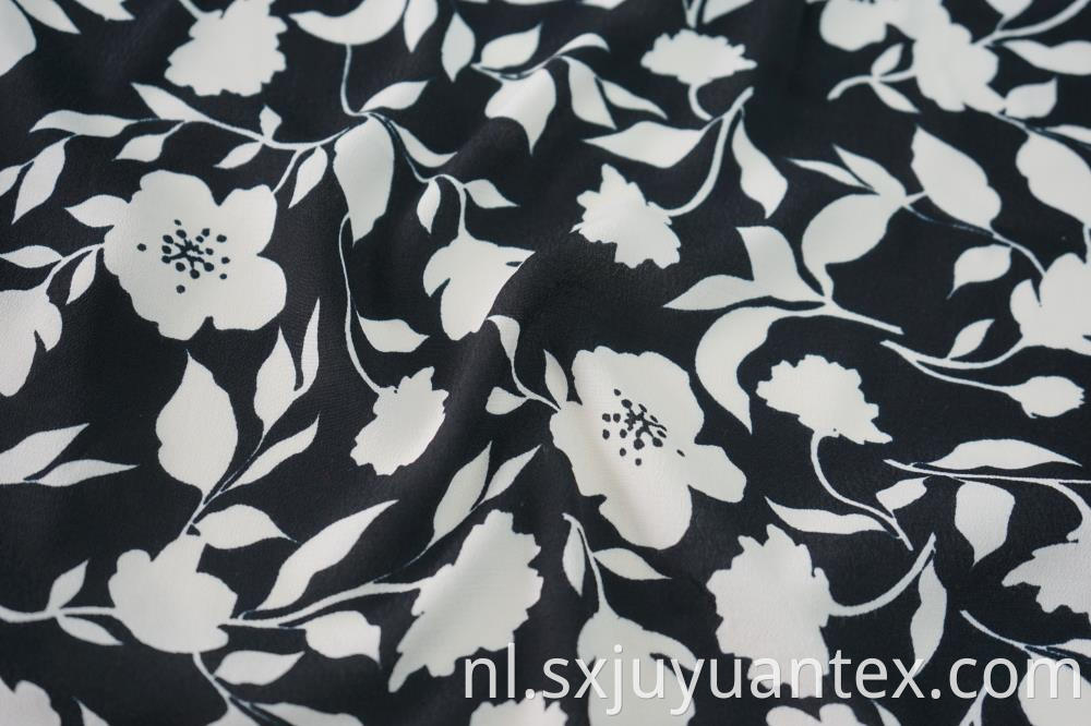 100% Printed Crepe Rayon Fabric